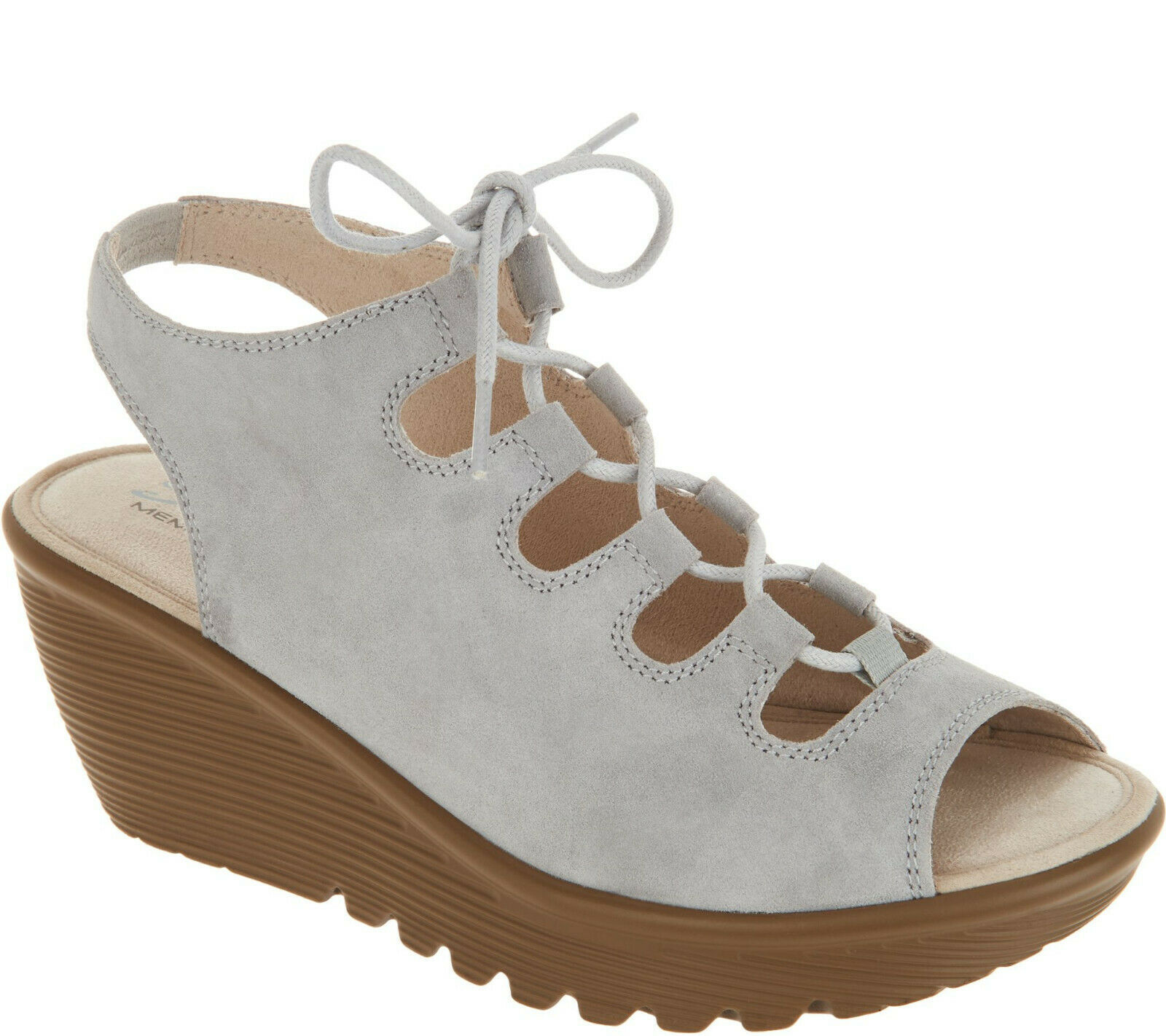 skechers lace up wedges terrace