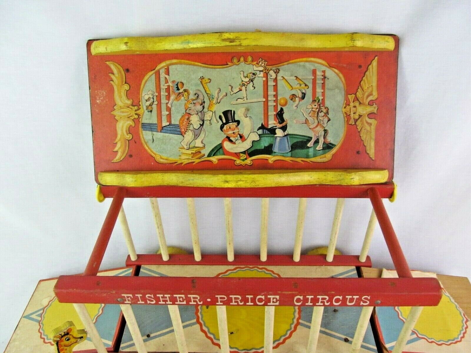 fisher price circus wagon