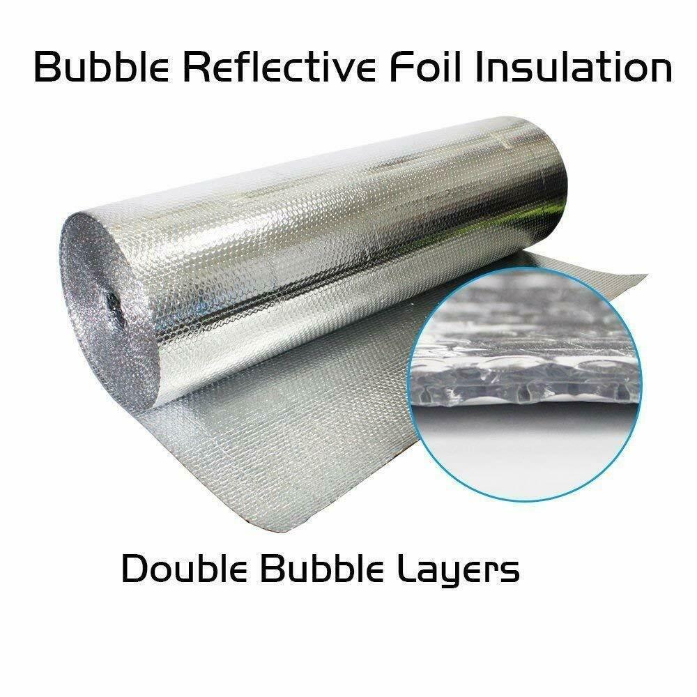 Double Reflective Radiant Barrier Insulation Reflectix 16 in. x 100 ft ...