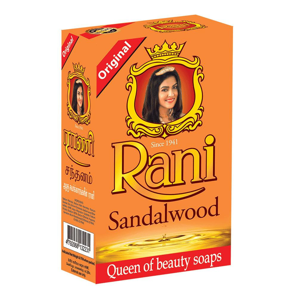 Rani Ayurveda Soap Pure Natural from Sri Lanka 90g Red Sandalwood Soap