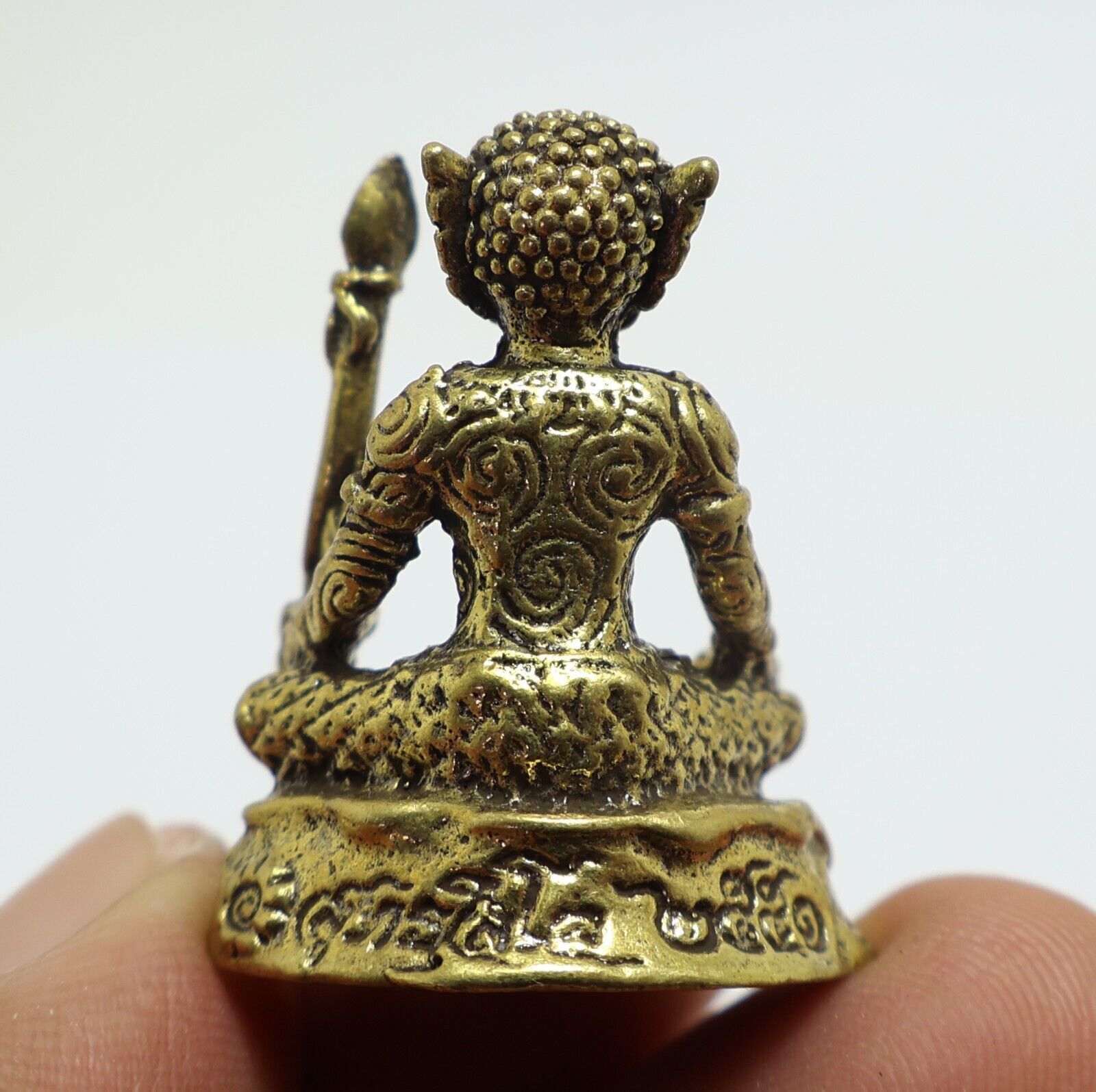 PHRA PIRAP MINI AMULET SHIVA AVATAR STATUE HINDU BHAIRAVA GIANT WISDOM ...