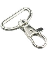 Bluemoona 10 Pcs - 1.25&quot; 32mm Swivel Lobster Metal Clasps Clips Curved S... - $6.55