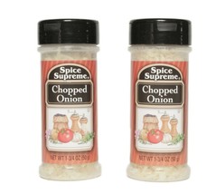 Chopped Onion Seasoning Spice Supreme 1-3/4 Ounce Times 2 - $10.93