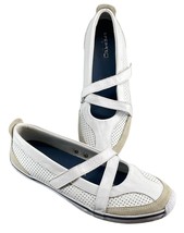 Sperry Top Sider Mary Jane Adjustable Strap Slip On Sneakers White Womens 10M - $34.64