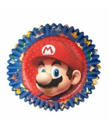 Super Mario 50 Ct Baking Cups Party Cupcakes Treats Wilton - $3.65