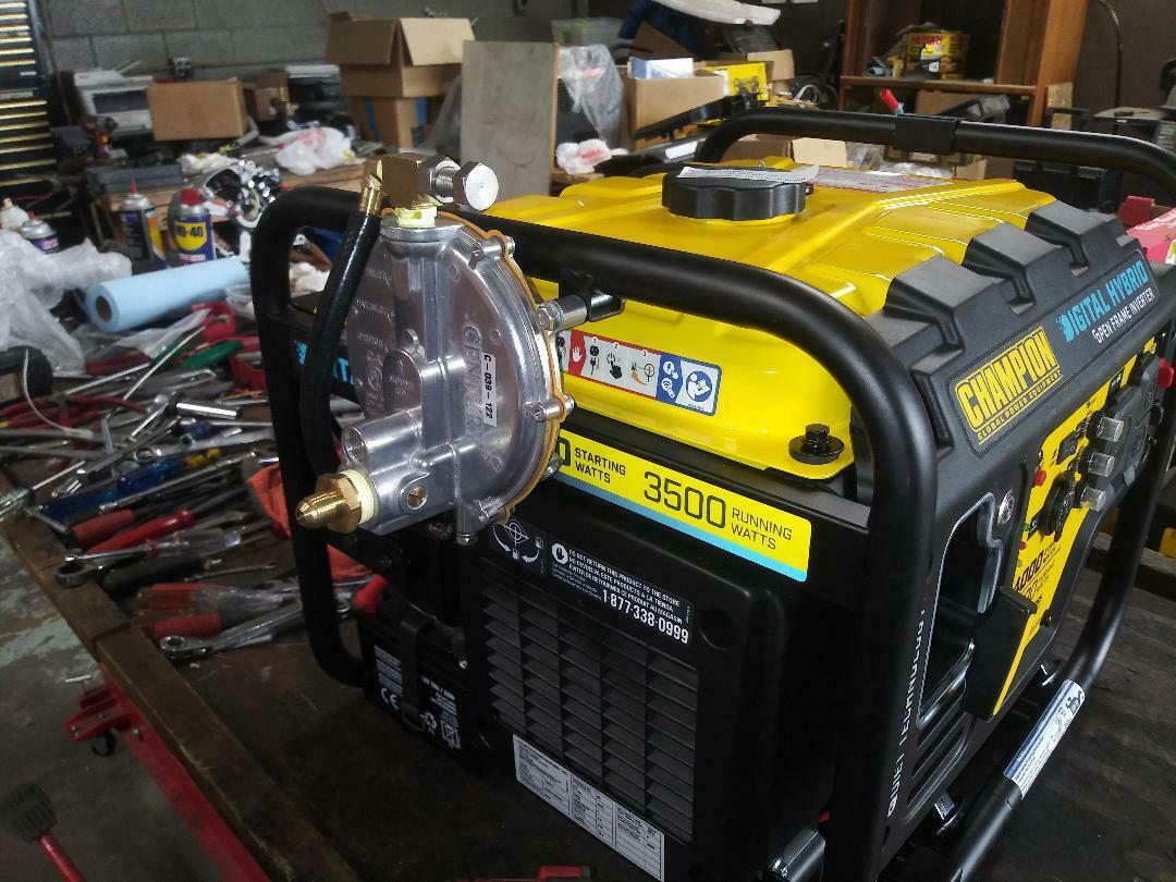 converting generator to natural gas