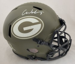 CHRISTIAN WATSON SIGNED PACKERS F/S STS SPEED AUTHENTIC HELMET BECKETT image 1