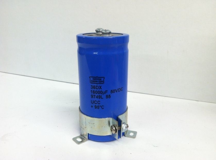 CDE Sangamo 117-0861 15500 uf 50 VDC