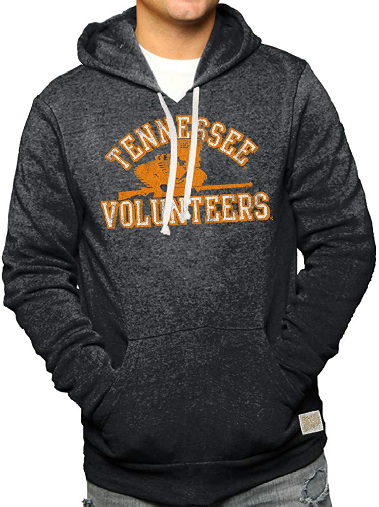 Elite Fan Shop NCAA Mens Retro Hoodie Sweatshirt Charcoal - College-NCAA