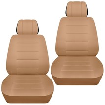 Front set car seat covers fits Chevy HHR 2006-2011  solid tan - $59.85+