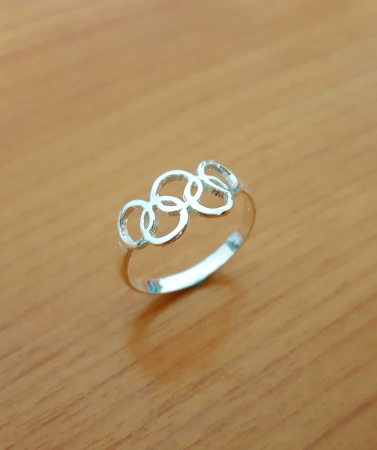Handmade - Ring - 2019 special olympics world summer games - 925 silver