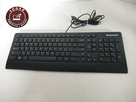 Lenovo Slim Wired USB Desktop Keyboard Black LXH-JME2209U - $9.26