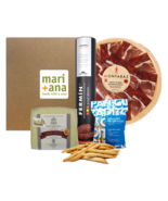 Spanish Tapas Gift Set-4-Pilar-(Iberico Ham, Acorn-Fed Pork Loin, cheese... - $120.00