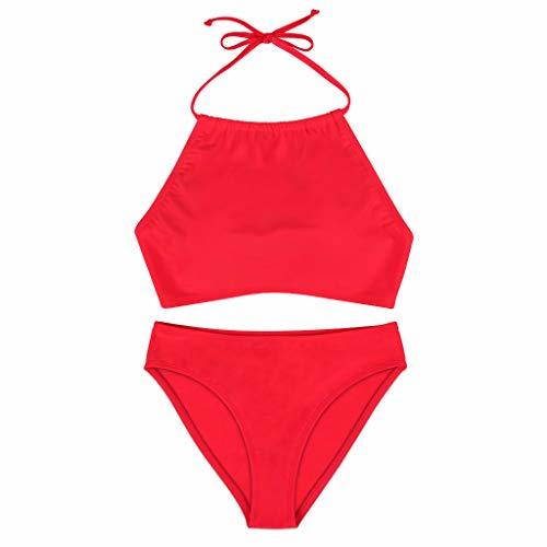 HYPOWELL Two Piece Swimsuits for Women Bathing Suits for Teen Girls ...