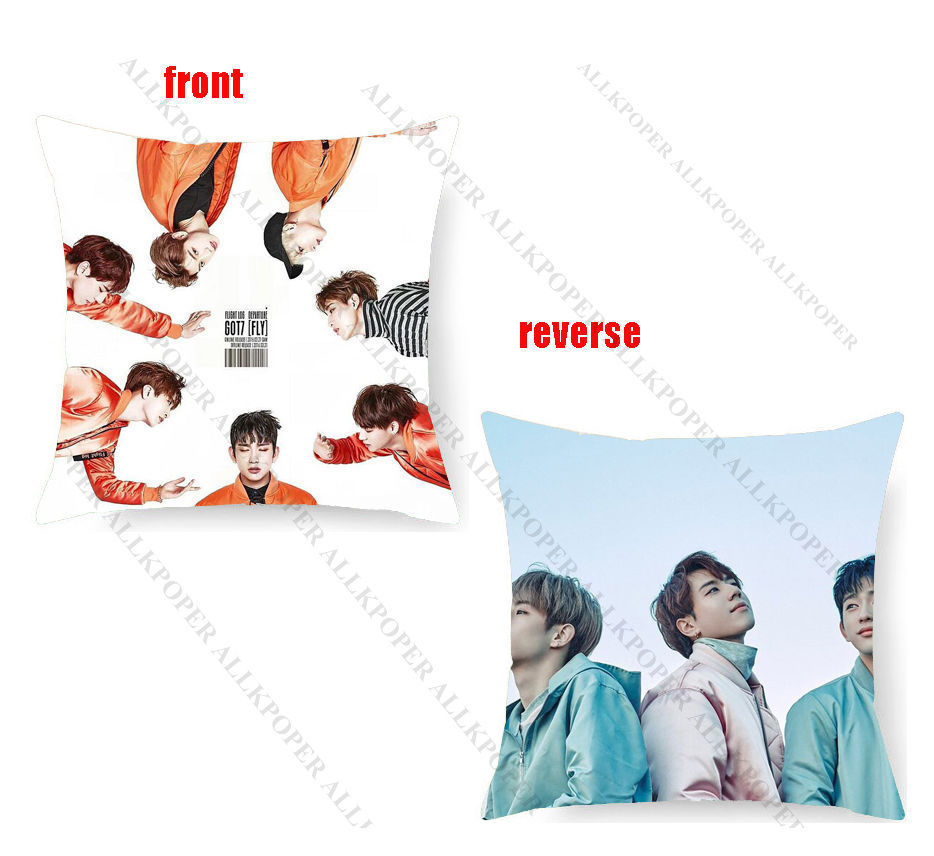 Monsta X Throw Pillow Case Astro SHINee EXO Throw Square Pillow Bolster Cushion