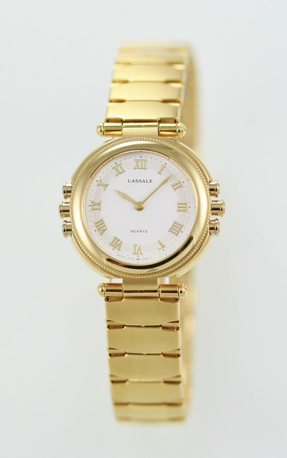 Seiko Lassale Watch CZK050 Womens Stainless Gold Water Res Battery