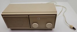 Vtg RCA Solid State AM Radio Model RLA11B Sand Color Made in Japan As Is 4 parts - $24.18