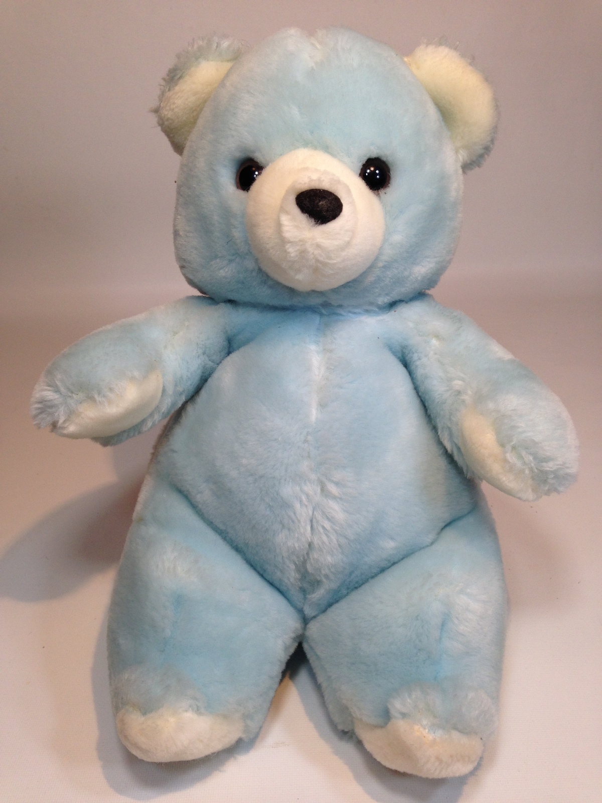 giant blue stuffed bear