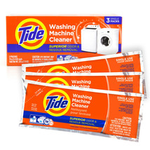 Tide Washing Machine Cleaner, Odor and Residue Removal, Box of 3 Pouches - $16.79