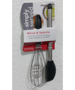 SPATULA AND WHISK SET NONSTICK COOKWARE SIMPLY SERVED - $19.99