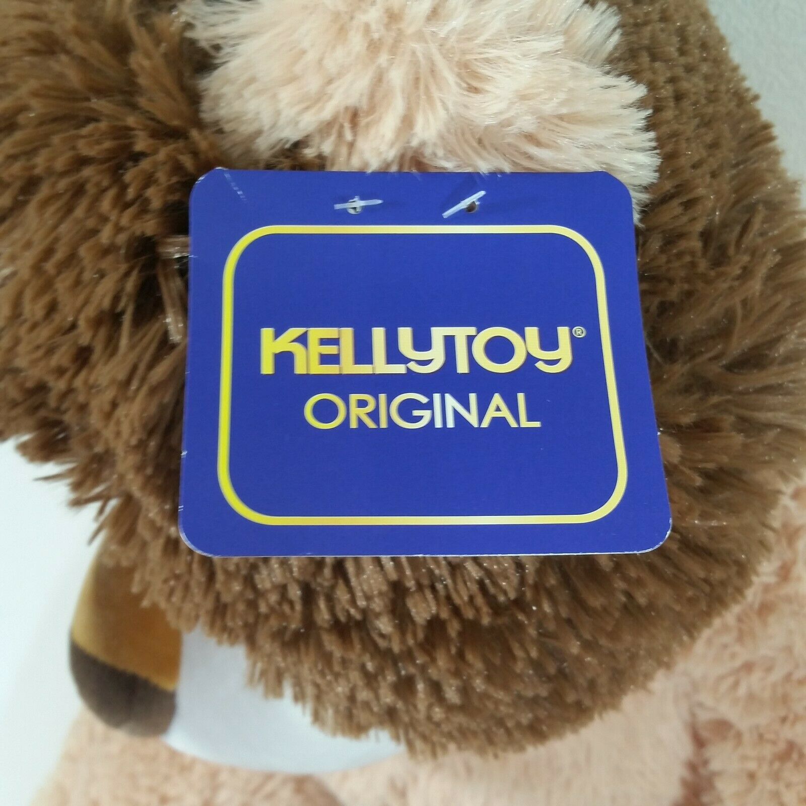 Kellytoy 12" Llama Alpaca Brown White Blue 2018 Plush Stuffed Animal Toy for sale online 