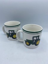 Mug John Deere (Tractor) by GIBSON DESIGNS Set of 2 Coffee/Tea Mugs 3 3/4"  - $21.77