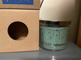 Bath & Body Works Merry Mimosa 3-Wick Scented Candle Jar 14.5oz BBW - $24.74