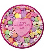 Party Supplies Sweet Treat 9 Inch Paper Plates 8 Pack Valentines Day Dec... - $15.84