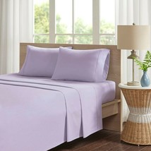 Luxury Lavender Purple Year Round Cotton Percale Sheet Set - ALL SIZES - $57.36+