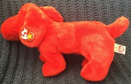 Ty B EAN Ie Buddies 13" 1998 Rover The Red Dog Babies Buddy Large Plush Stuffed - $11.99