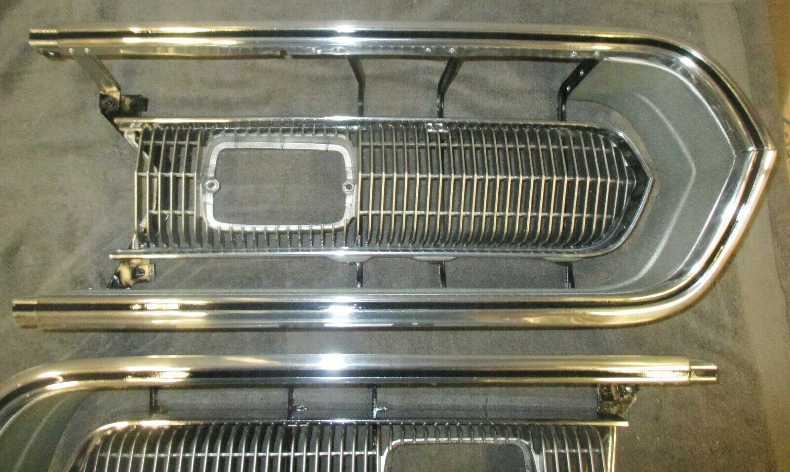 BARRACUDA GRILLES 67 68 CORE REDO POLISHED SEND YOUR GRILLS 1967