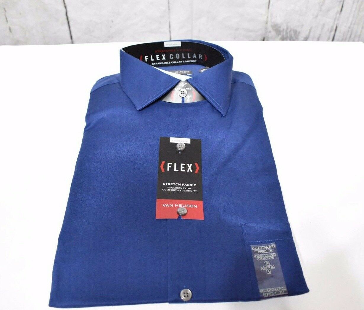 van heusen flex collar dress shirts