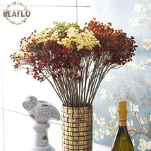 Tificial pvc baby s breath flower gypsophila fake plant for european wedding home party thumb200