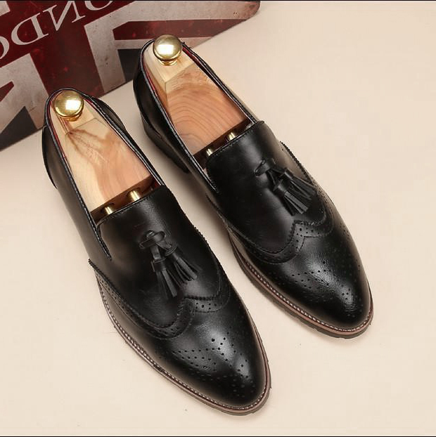 shoes with tassels on the front