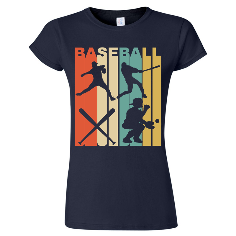 Vintage Retro 1970's Style Baseball TShirt TShirts, Tank Tops