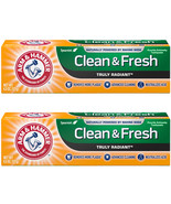 Pack of (2) New ARM &amp; HAMMER Truly Radiant Clean &amp; Fresh Toothpaste, 4.3 OZ - $16.99