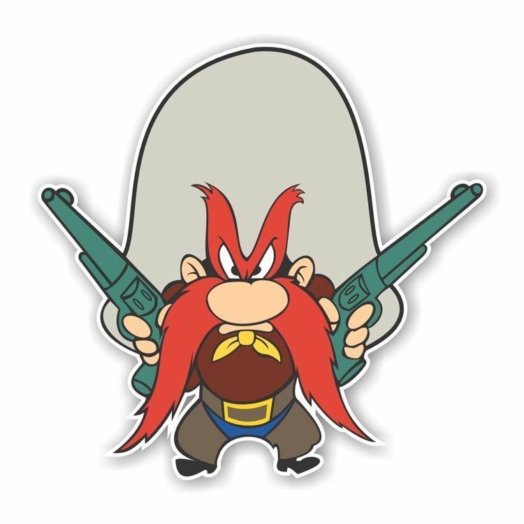 Yosemite Sam Decal Sticker Die Cut Decals Stickers And Vinyl Art