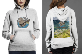 Beaver valley z hoodie women white thumb200