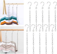 10 Pack Closet Organizer Clothes Hangers Space Saving for Dorm Room Closet  - $14.08