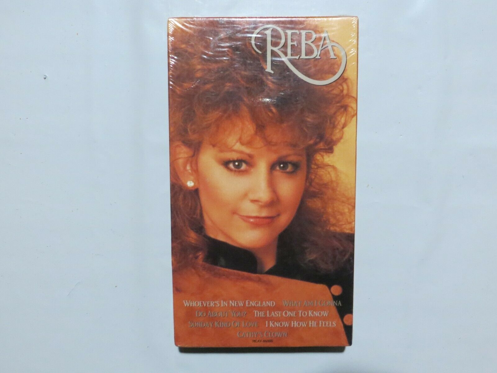 Vintage REBA MCENTIRE *Reba* 1989 MCA Music Video VHS X7 - VHS Tapes