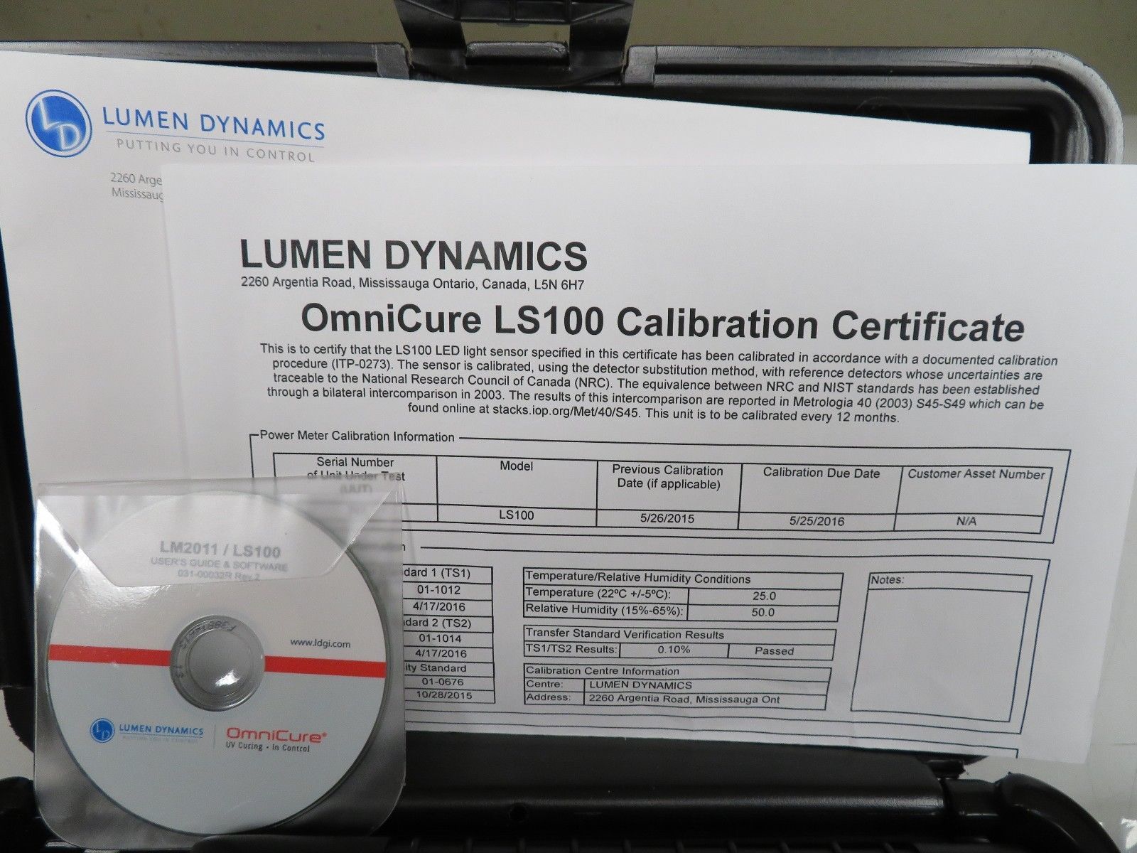 Lumen Dynamics Omnicure LED Light Meter and 50 similar items