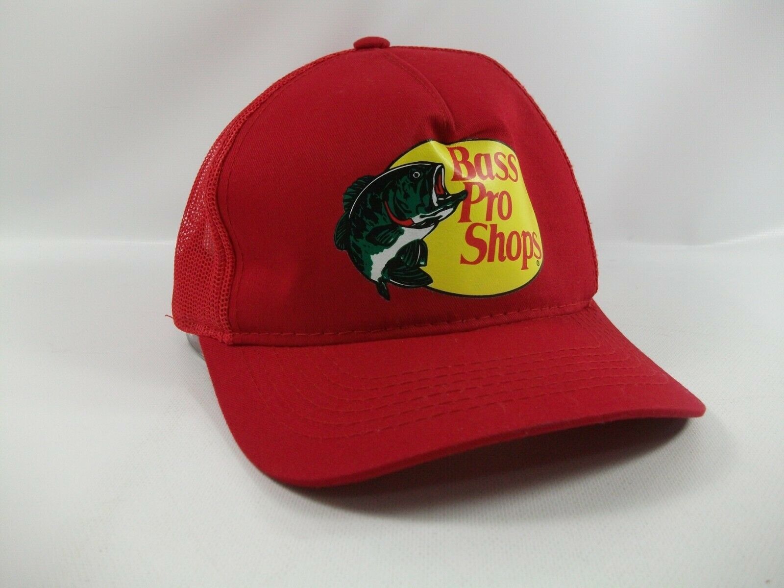 Bass Pro Shops Hat Red Snapback Trucker Cap - Hats