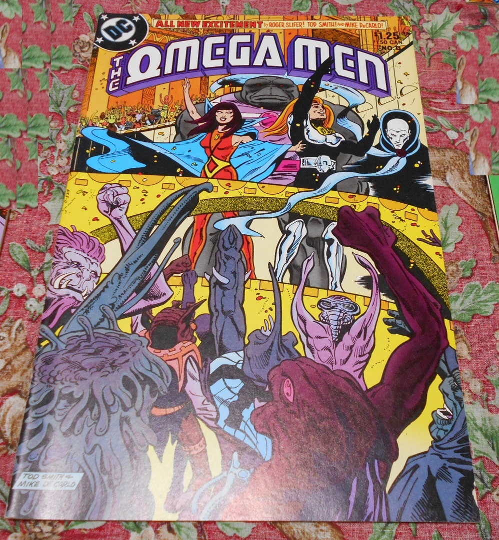 Primary image for DC Comics: Omega Men, Nov 1983 #8, "Jubilation", Nice as Christmas Gift