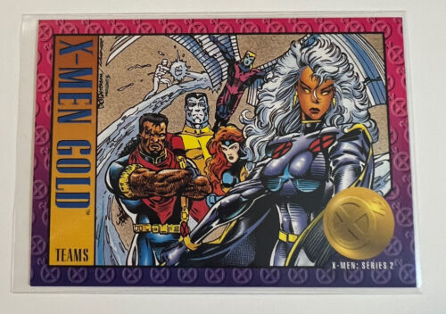 Trading Cards Marvel X-Men Gold Team #86 X-Men Series 2 1993 - Trading ...