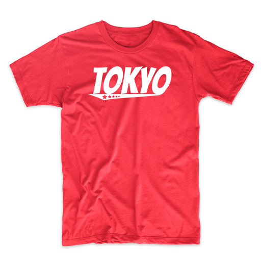 Tokyo Retro Comic Book Style Logo T-Shirt - T-Shirts, Tank Tops