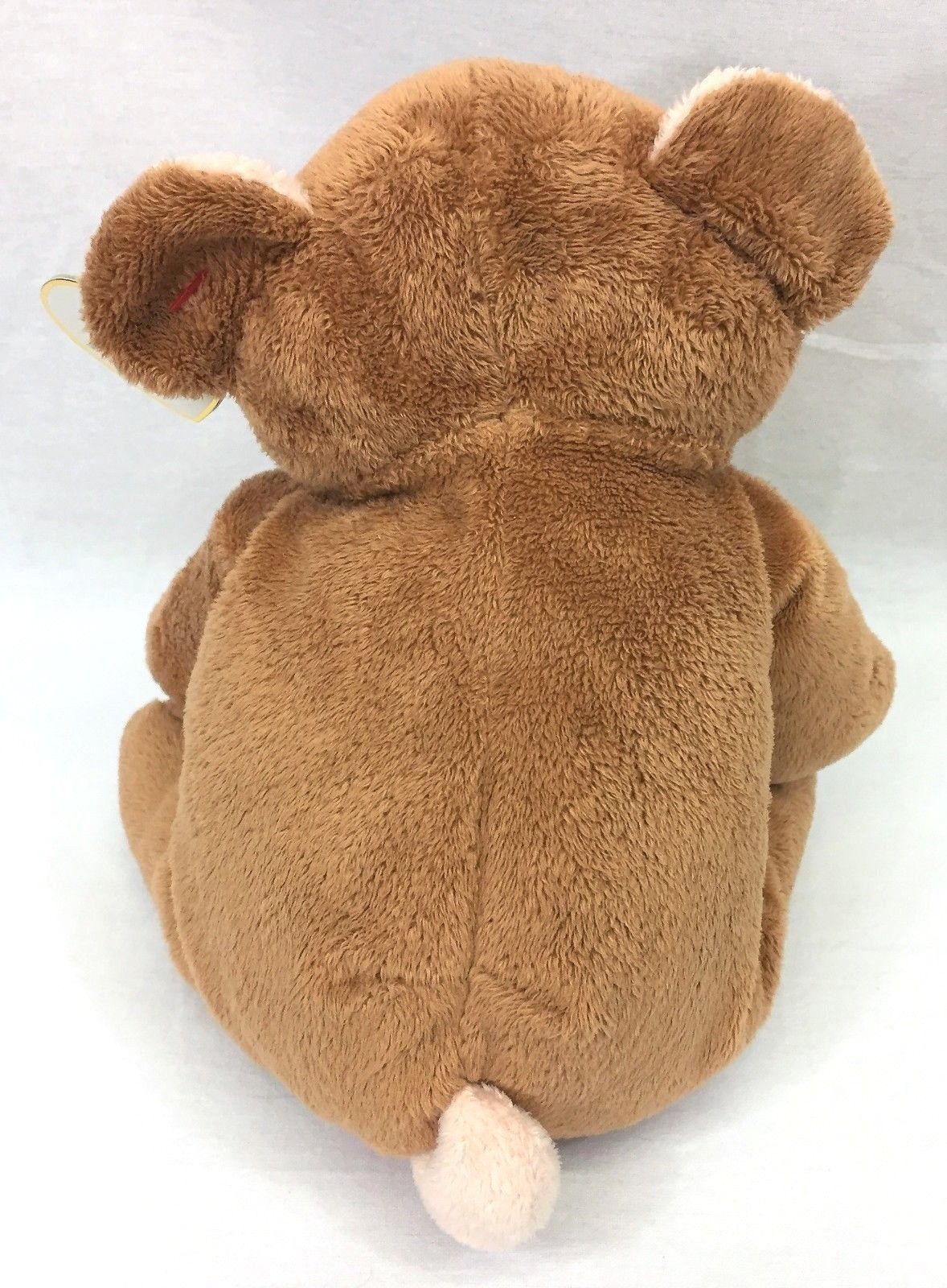 NWT HTF Ty Pluffies Slumbers Bear Plush Sewn Eyes Very Soft Stuffed Animal Toy