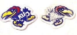 Vintage Kansas Jay Hawks NCAA Vintage Embroidered Iron On Logo Patch - $6.37
