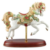 Lenox Musical Notes Christmas Carousel Horse Figurine Violin Horn Harp 2... - $165.00