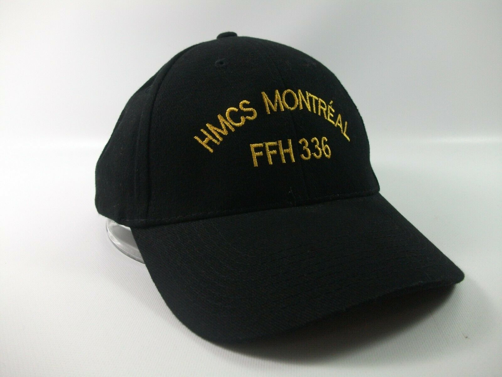 HMCS Montreal FFH 336 Hat Black Strapback Baseball Cap - Hats