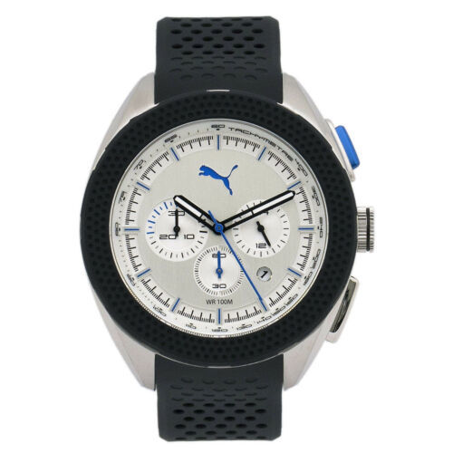 puma stainless steel back watch